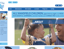 Tablet Screenshot of mansfieldadvocatesforchildren.org